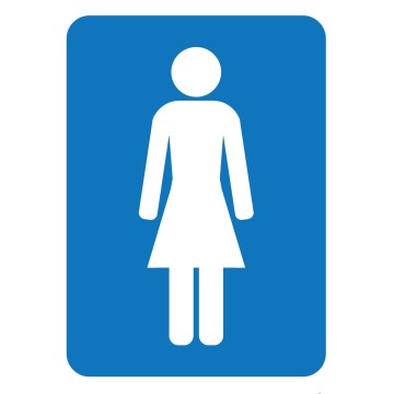 Signalétique WC Femme -...